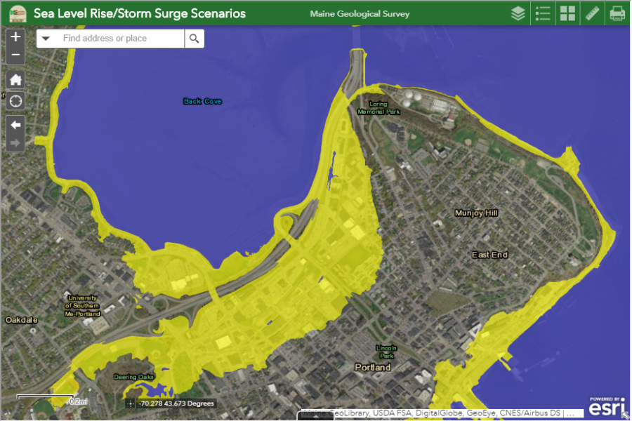 Kittery 100K Bedrock map